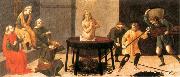 BARTOLOMEO DI GIOVANNI Predella: Martyrdom of St John Spain oil painting reproduction